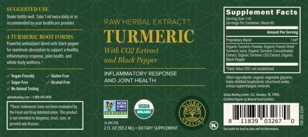 Global-Healing-Turmeric-Label