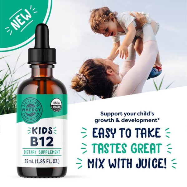 Vimergy® Kids B12, Tekući vitamin B12