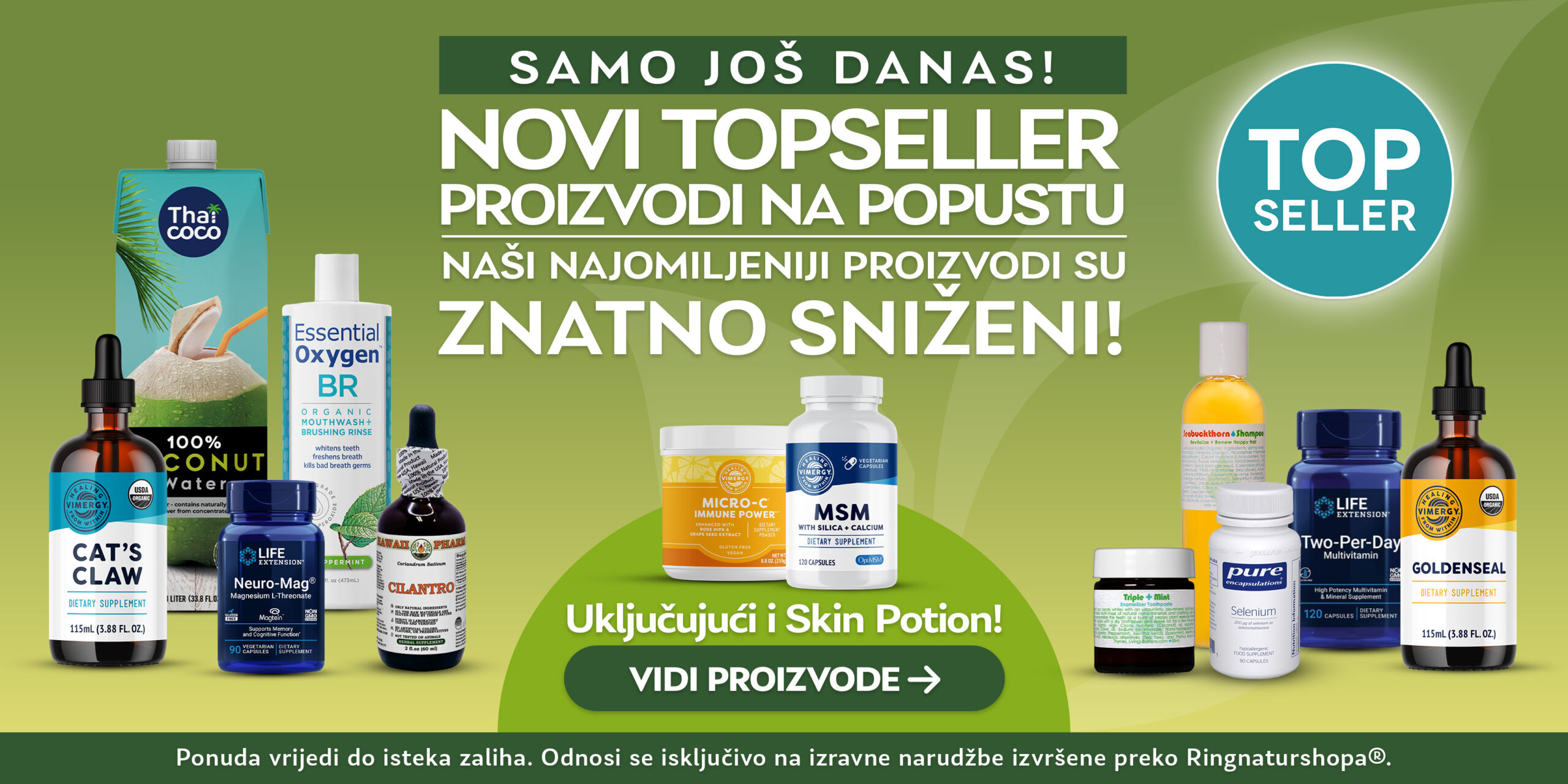 Topseller Aktion 2026 + Skin Potion Slider Desktop HR HEUTE