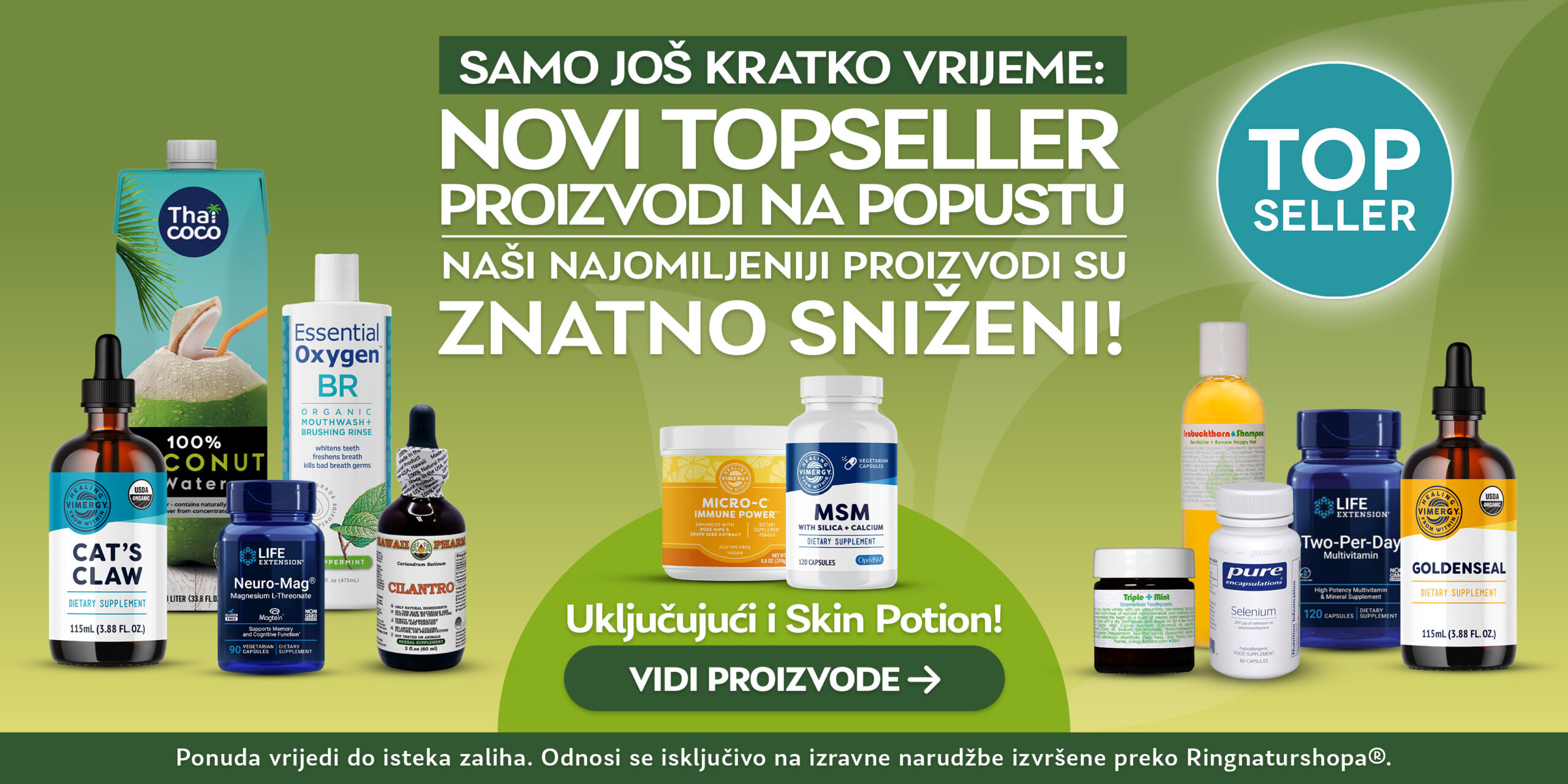 Topseller Aktion 2026 + Skin Potion Slider Desktop HR NEU