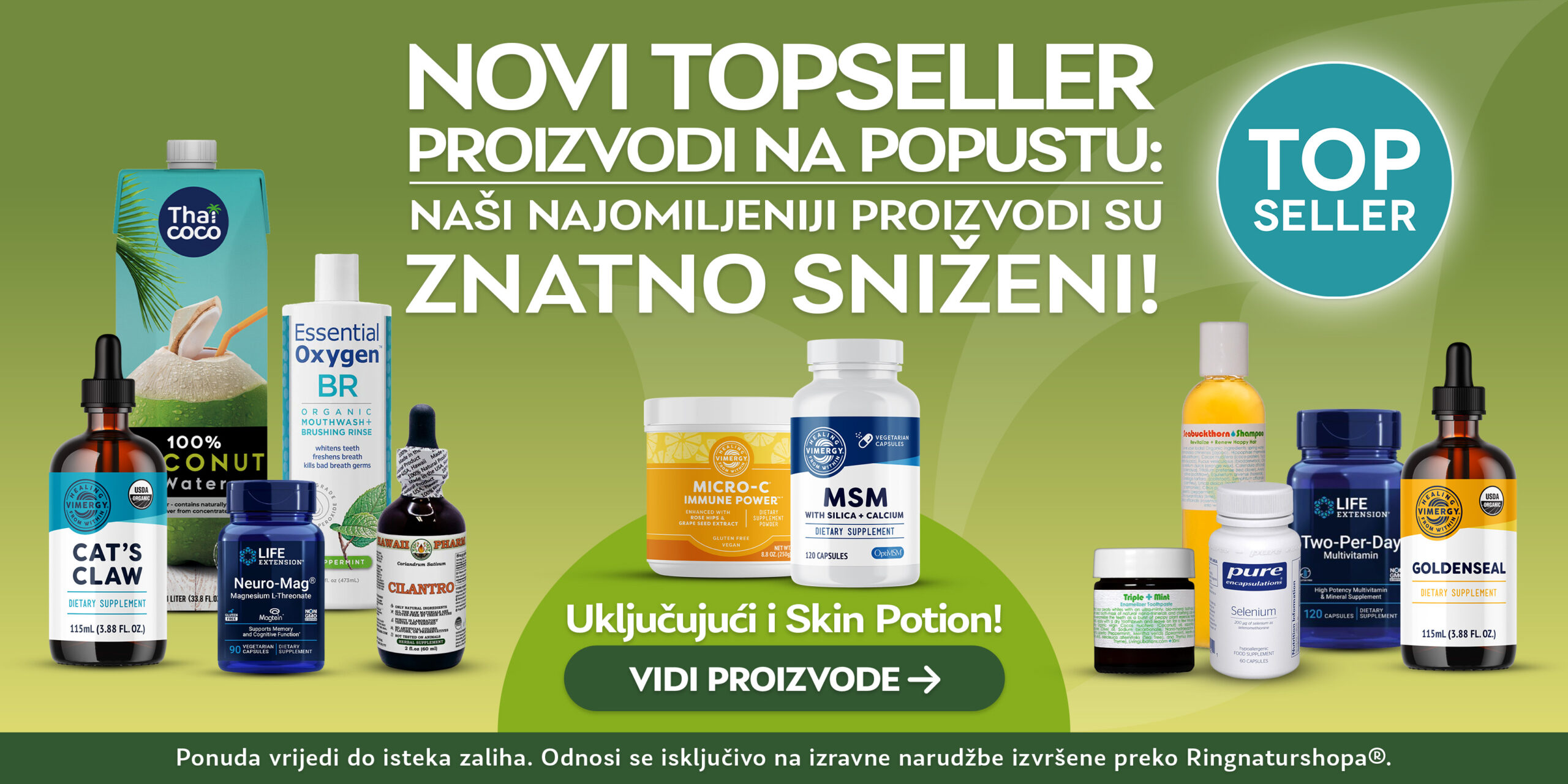 Topseller Aktion 2026 + Skin Potion Slider Desktop HR