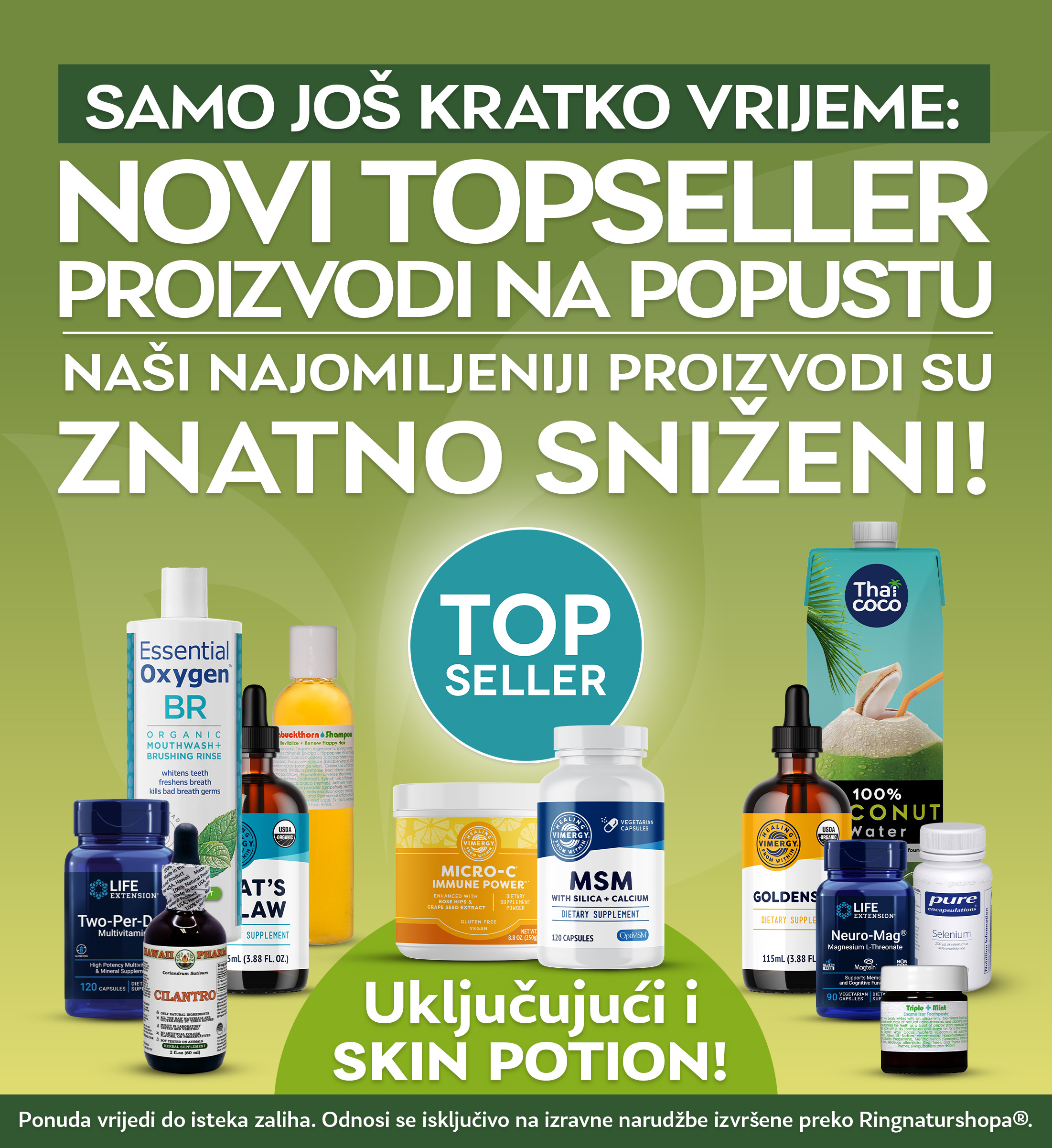 Topseller Aktion 2026 + Skin Potion Slider Mobile HR NEU